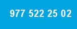 977 522 25 02
